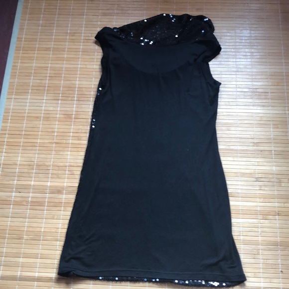 Black sequin tunic top - Picture 5 of 7
